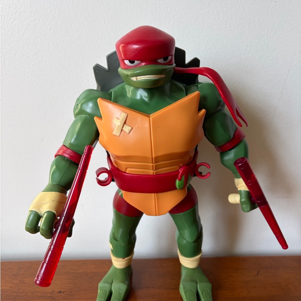 Rise of the Teenage Mutant Ninja Turtles Raphael Action Figure 11" 2018 TMNT